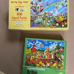 Easter Puzzles Lot 300 pieces